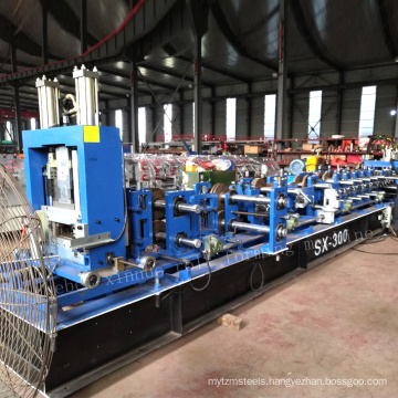 c z steel purlin roll forming machine